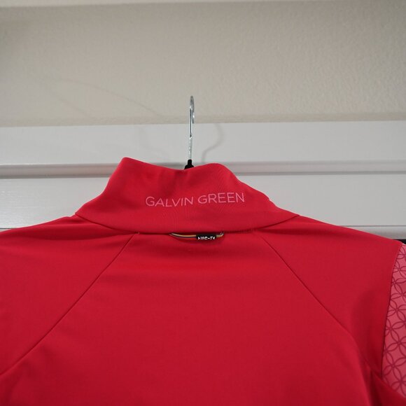 Galvin Green Medium Pink Full Zip Golf Jacket GORE Windstopper - Picture 5 of 11